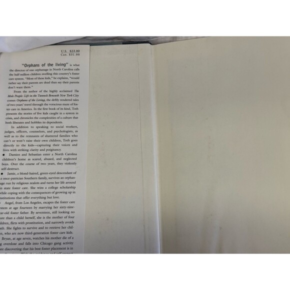 Orphans of the Living: Stories of America's Children in Foster Care By Roth, J - Picture 6 of 6